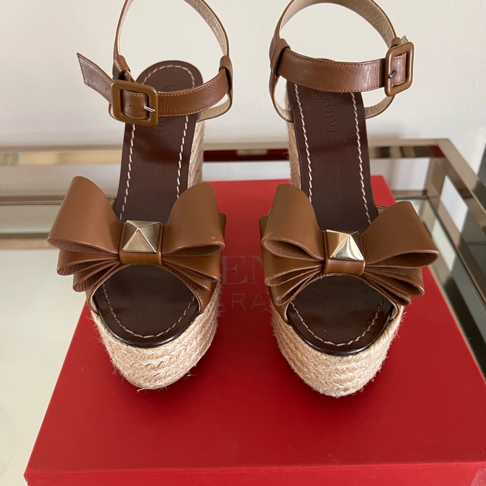 Valentino espadrille bow sandal - Picture 2 of 3